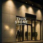 Mint White Sandstone used on Shop Facade