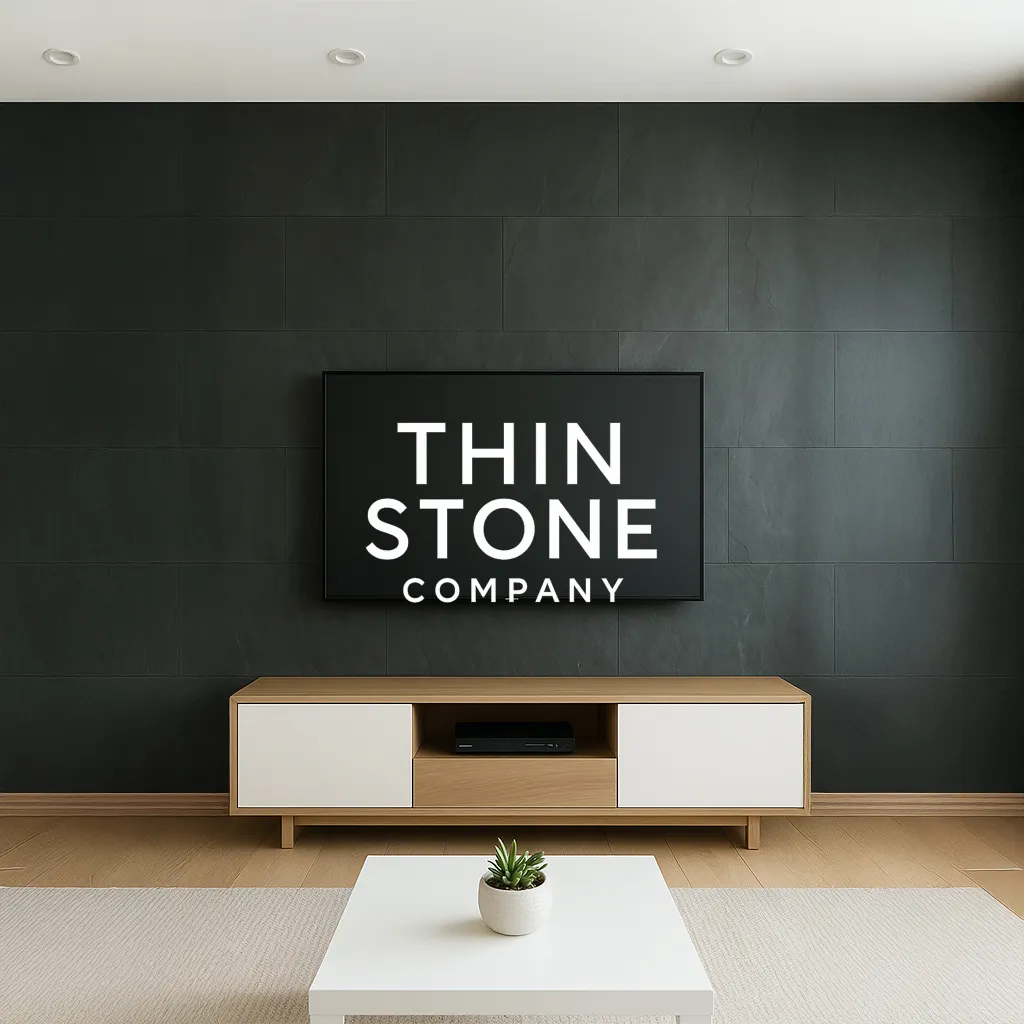 Flexible Slate Stone Veneer - Black