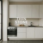 Majestic White Marble Veneer used on Kitchen Cupboard