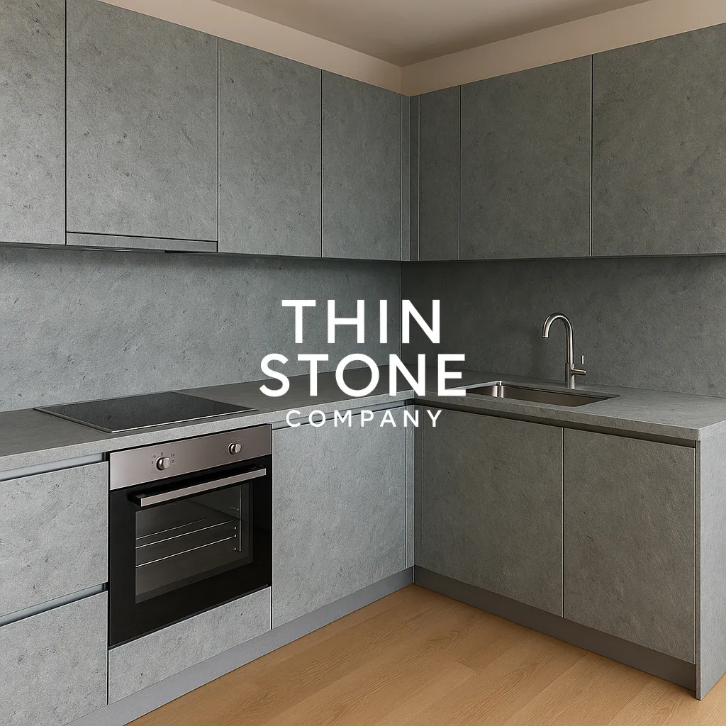 Ocean Green Flexible Slate Stone Veneer by Ryan Stone Creations