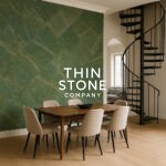 Rainforest Green Marble Veneer - Bidasar Green Marble