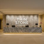 River White Marble Veneer application