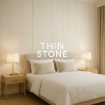 Silvia Marble Veneer on bedroom wall