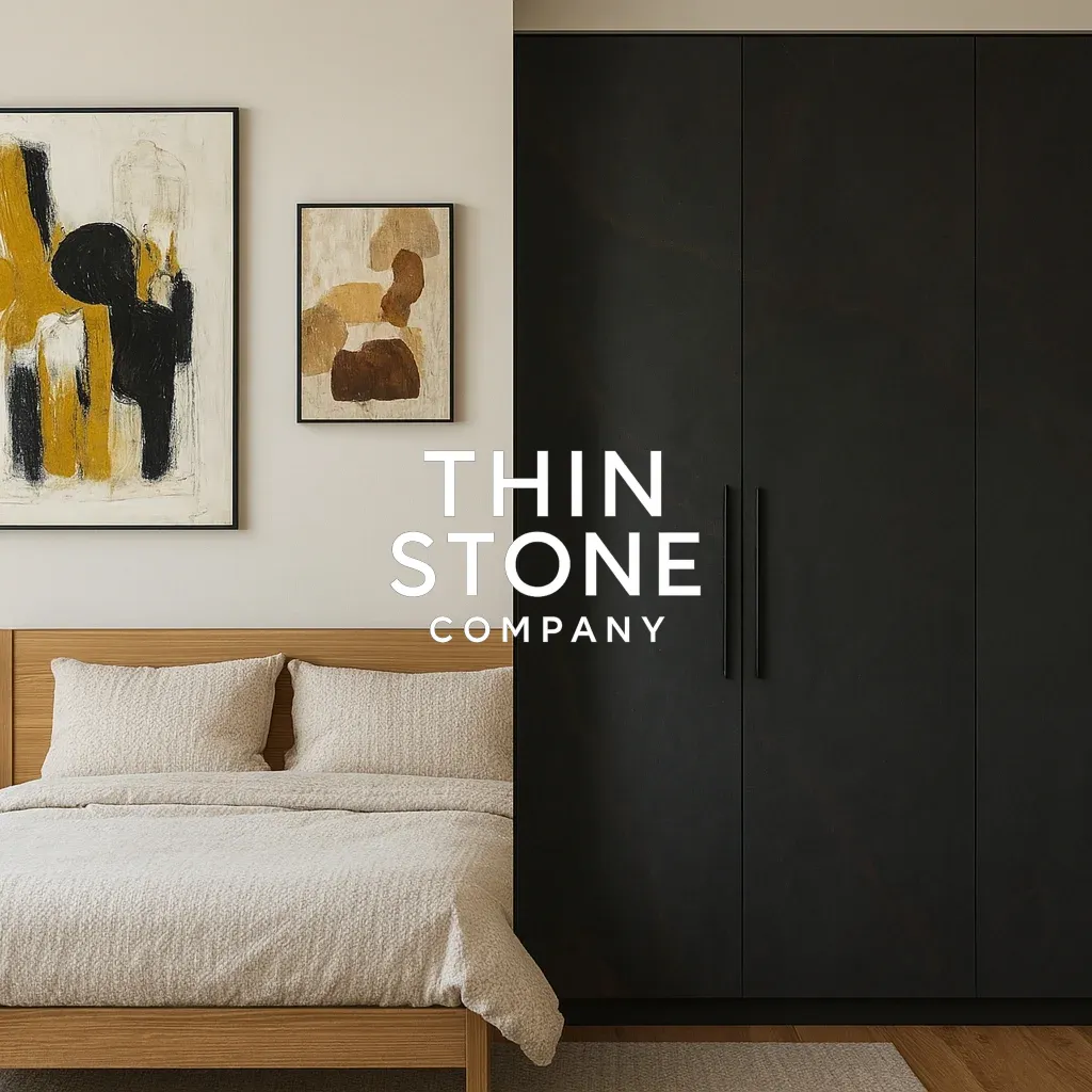 Kund Multi stone veneer used on wardrobe furniture