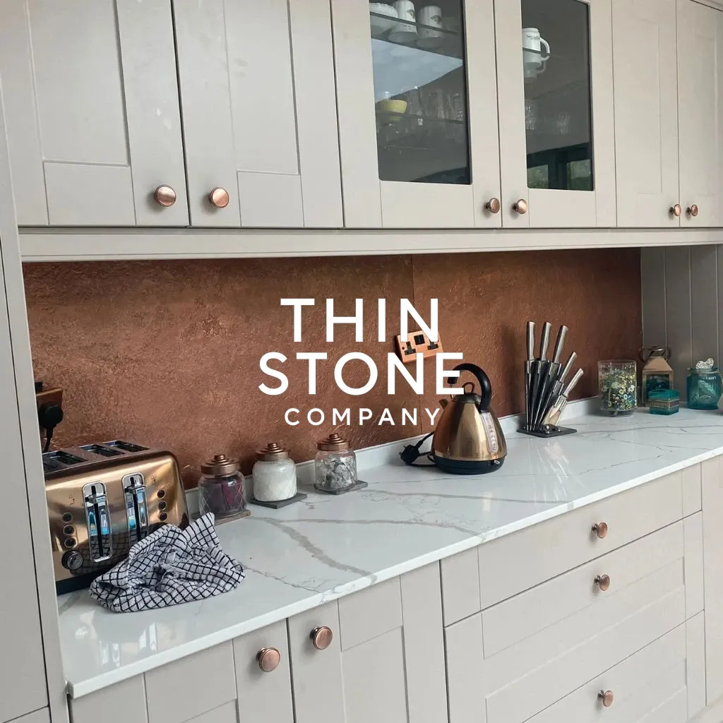 Metallic Copper Stone Veneer