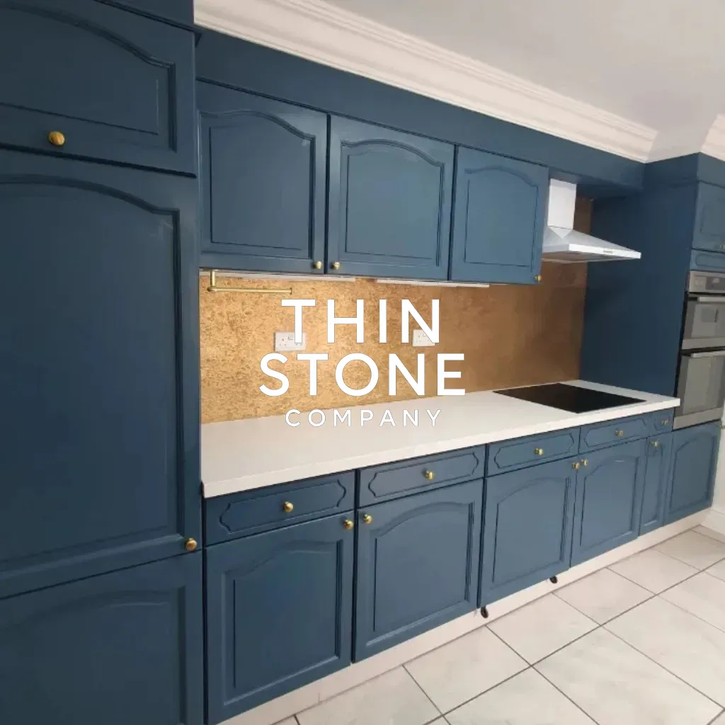 Metallic Gold Stone Veneer - Art Decor Veneer