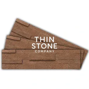 Agra Red Sandstone Veneer Peel and stick 3D wall panel