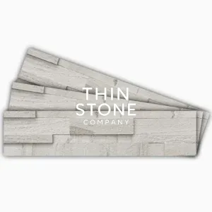 White Marble Veneer Peel and stick 3D wall panel