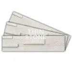 Polar White Marble Veneer Peel and stick 3D wall panel by Ryan Stone Creations
