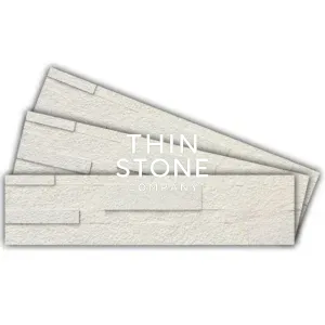 Mint White Sandstone Peel and stick 3D wall panel