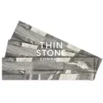 Panda Marble Veneer Peel and stick 3D wall panel by Ryan Stone Creations