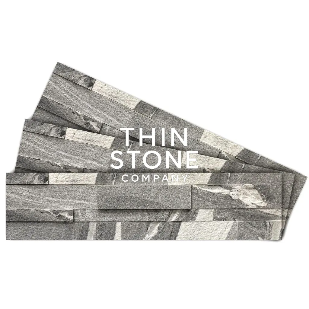 Panda Marble Veneer Peel and stick 3D wall panel by Ryan Stone Creations